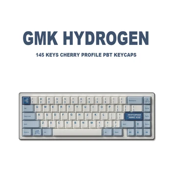 145 Kľúče GMK Vodíka Cherry Profil Keycaps Vlastné PBT Keycaps pre Mechanické Klávesnice FARBIVO-SUB Osobné GMK Keycap